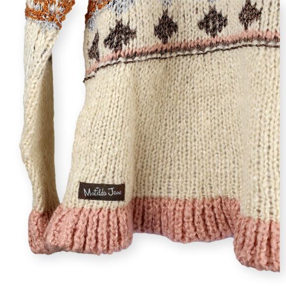 Matilda Jane Just Imagine Stephanie cardigan sweater SIZE 4 NWT - Picture 9 of 11